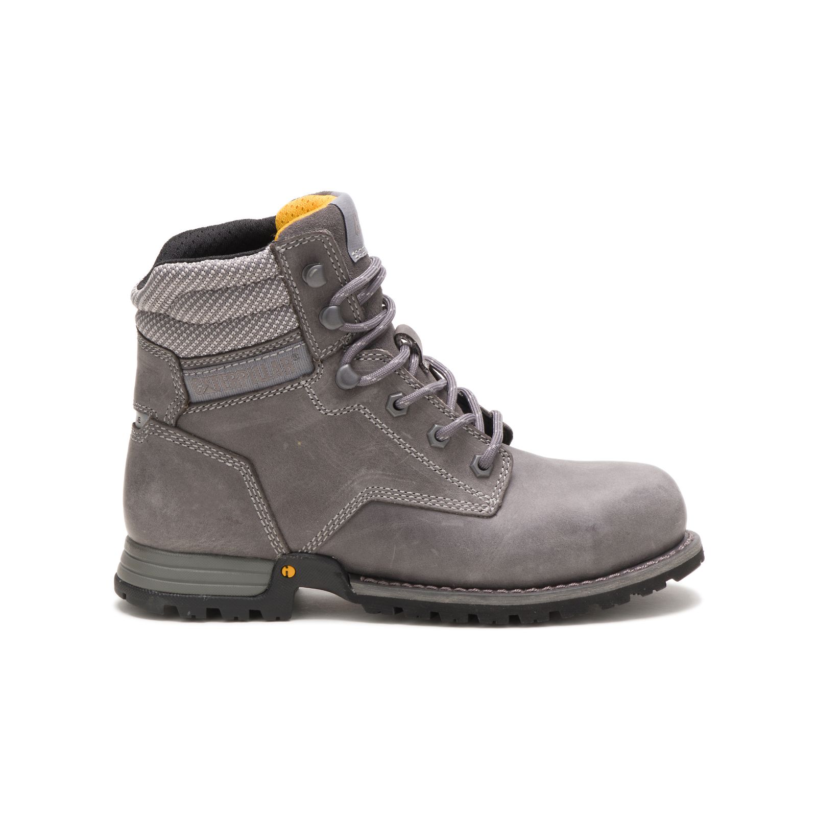 Caterpillar Women's Paisley 6" Steel Toe Work Boots Grey CAT-92612